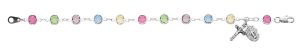 7.5in Multi Crystal Bracelet Boxed