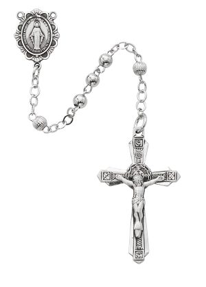 All Sterling Rosary Boxed