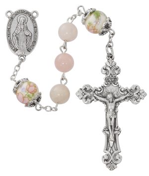 Picasso Gemstone Rosary boxed
