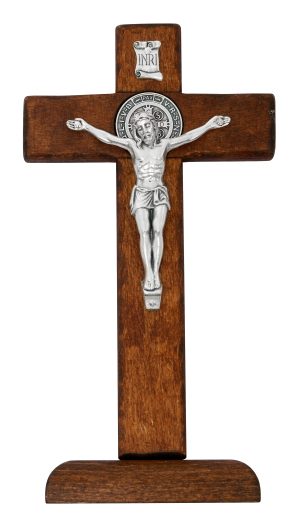 9" STAND. ST BENEDICT