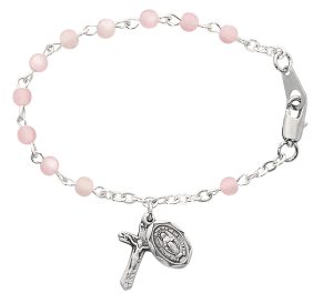 5 1/2in Pink Baby Bracelet