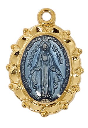 Gold on Sterling Miraculous medal