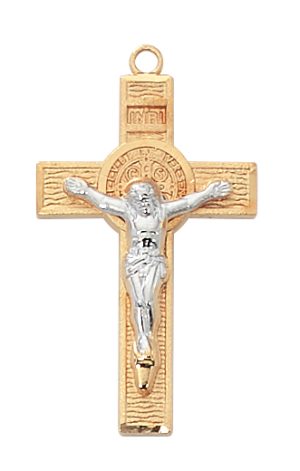 Two-Tone Sterling Benedict Cross Boxed