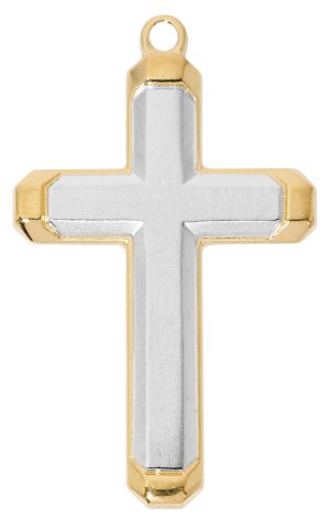 Gold over Sterling Cross