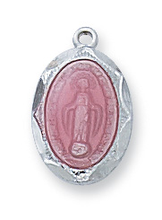 Sterling Silver Miraculous Pendant