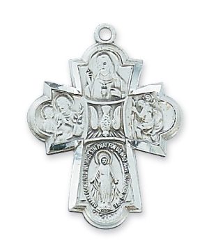 Sterling Silver 4-way Pendant