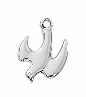 Sterling Silver Holy Spirit Pendant