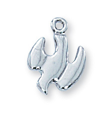 Sterling Silver Holy Spirit Pendant