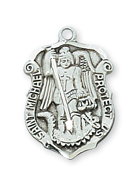 Sterling Silver St. Michael Pendant