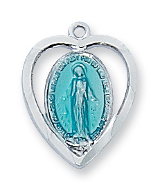 Sterling Silver Miraculous Pendant