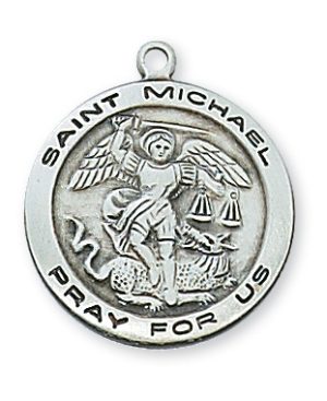 Sterling Silver St. Michael Pendant