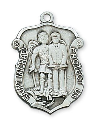 Sterling Silver St. Michael Pendant