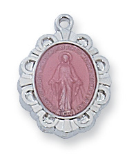 Sterling Silver Miraculous Pendant