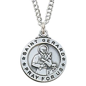 Sterling Silver St. Gerard Pendant