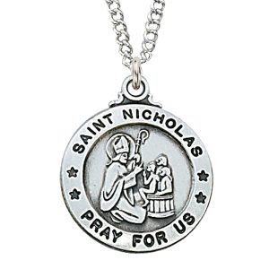 Sterling silver St. Nicholas Pendant