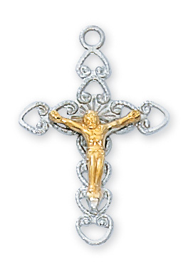 Sterling Silver Crucifix Pendant