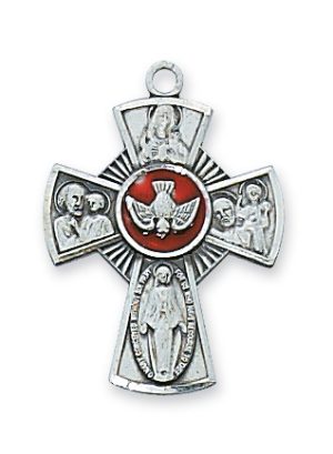 Sterling Silver 4-way Pendant