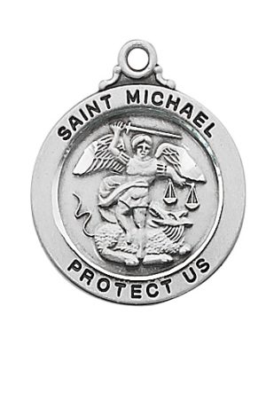 Sterling Silver St. Michael Pendant