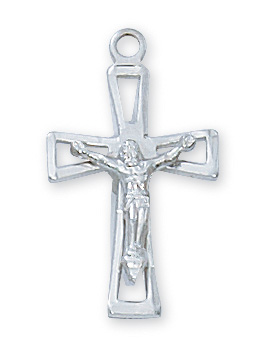 Sterling Silver Crucifix Pendant