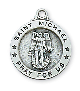 Sterling Silver St. Michael Pendant