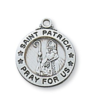 Sterling Silver St. Patrick Pendant