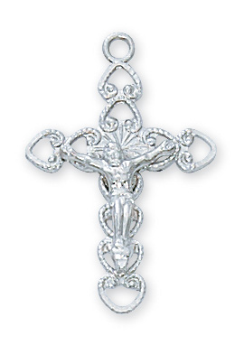 Sterling Silver Crucifix Pendant