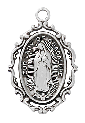 Sterling Silver Miraculous Pendant