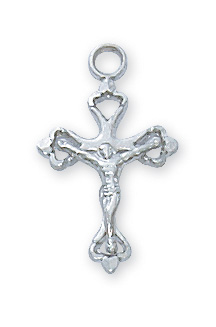 Sterling Silver Crucifix Pendant