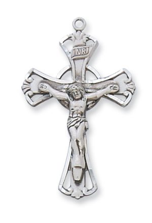 Sterling Silver Crucifix Pendant