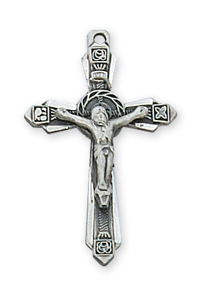 Sterling Silver Crucifix Pendant