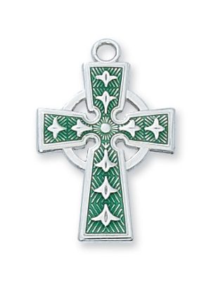 Sterling Silver Celtic Cross Pendant