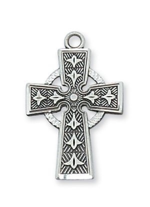 Sterling Silver Celtic Cross Pendant