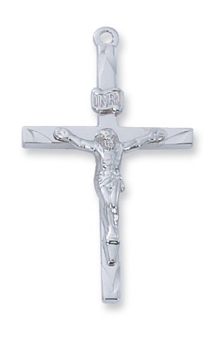 Sterling Silver Crucifix Pendant