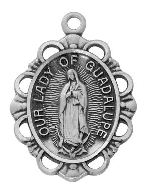 Sterling Lady of Guadalupe Boxed