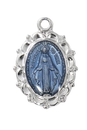 Sterling Silver Miraculous medal Boxed