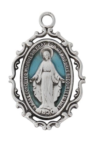 Sterling Silver Miraculous medal Boxed