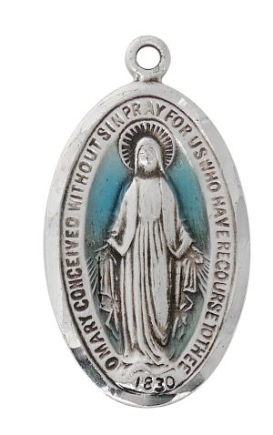 Sterling Silver Miraculous medal Boxed