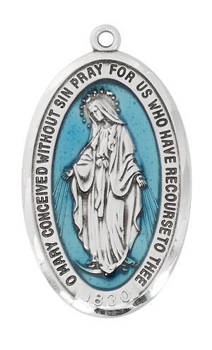 Sterling Silver Miraculous medal Boxed