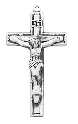 Sterling Silver Crucifix Pendant