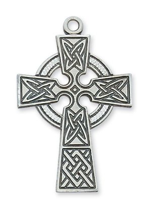 Sterling Silver Celtic Cross Pendant