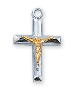 Sterling Silver Crucifix Pendant