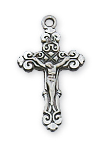 Sterling Silver Crucifix Pendant