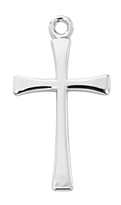 Sterling Cross Pendant Boxed