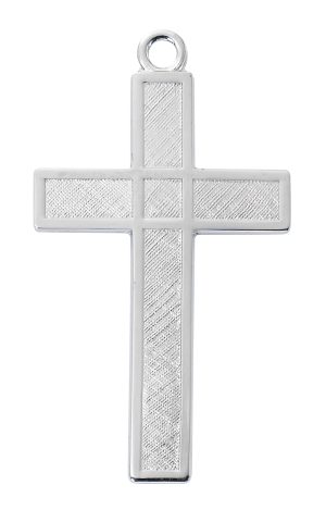 Sterling Silver Box Cross