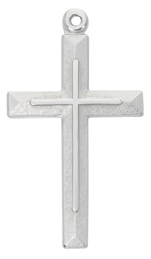 Sterling Silver Cross with Cross
