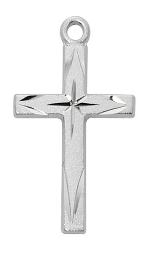 Sterling Silver Cross Boxed