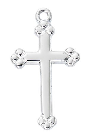 Sterling Silver Cross Boxed