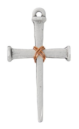 Sterling Silver Nail Cross boxed