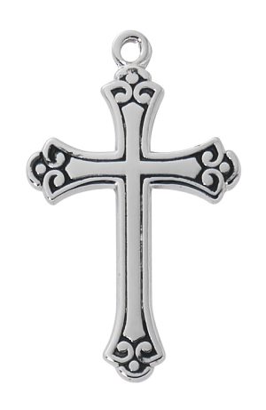 Sterling Silver Cross Boxed